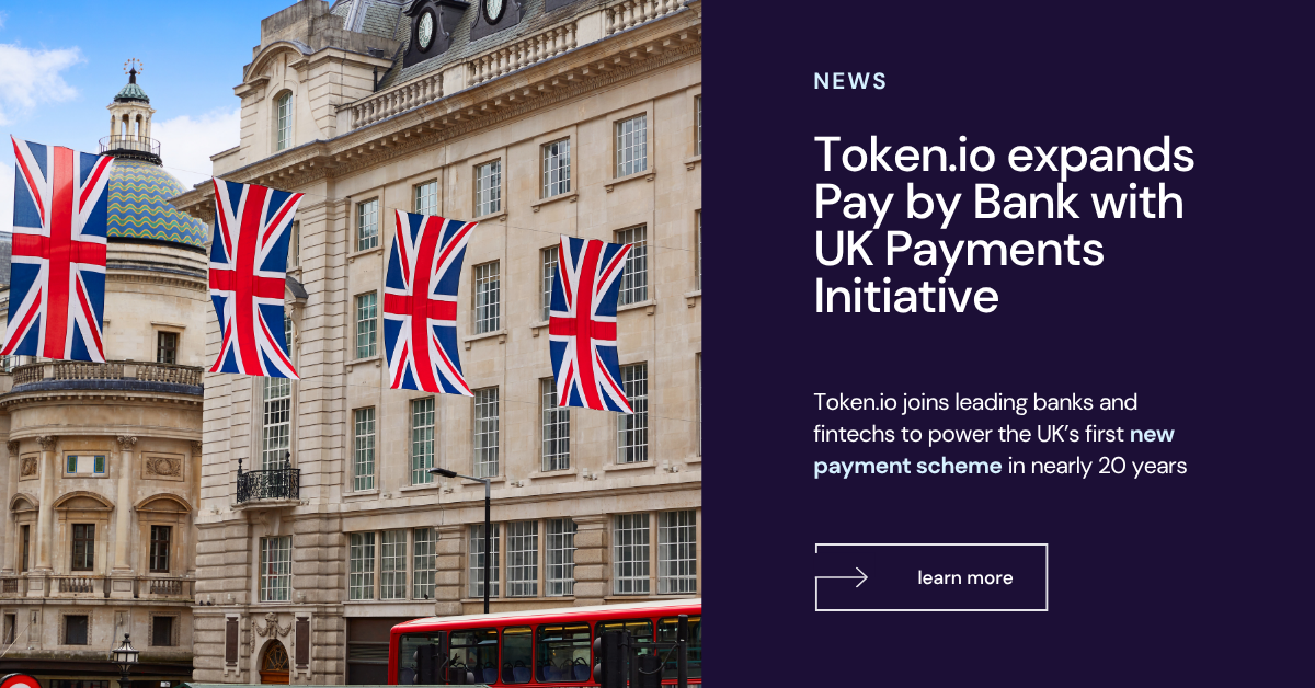 Token io UKPI Announcement Banner
